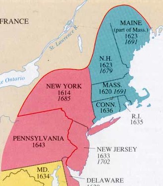 new york colony research